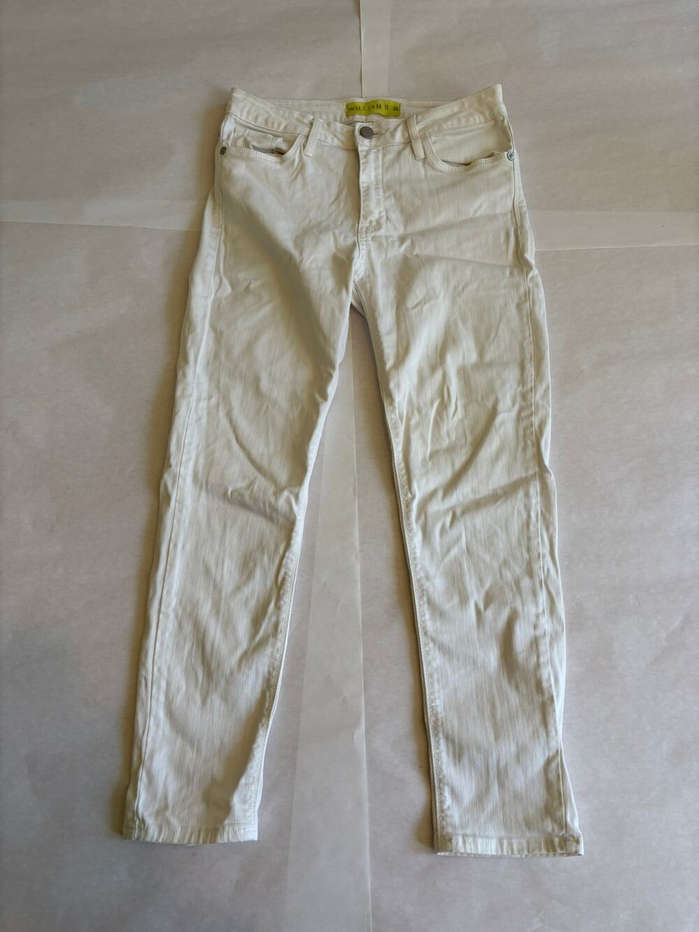 William B White Jeans Size 28 Low Rise Denim
